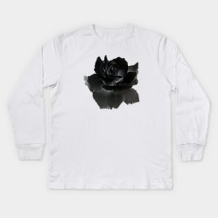 Black Rose Kids Long Sleeve T-Shirt